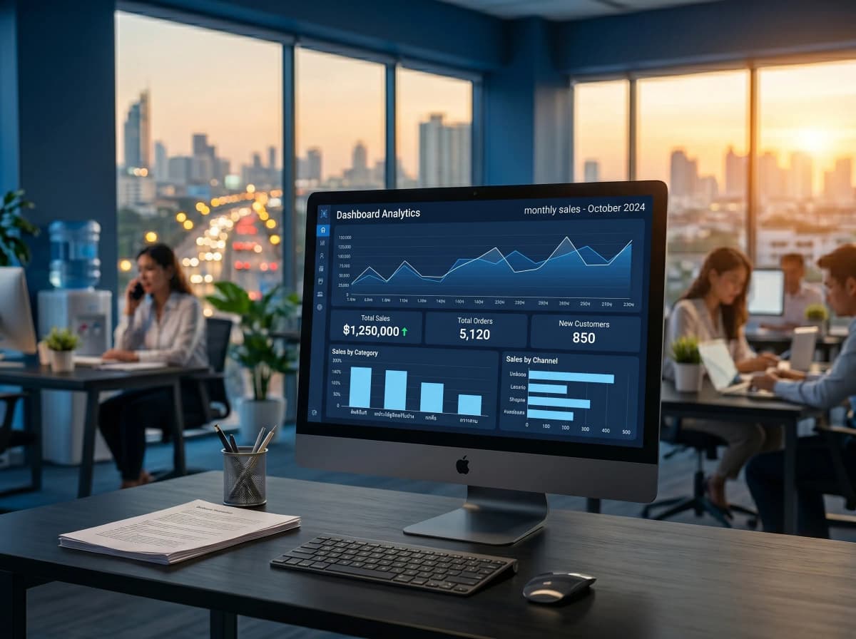 Smart Back Office dashboard preview
